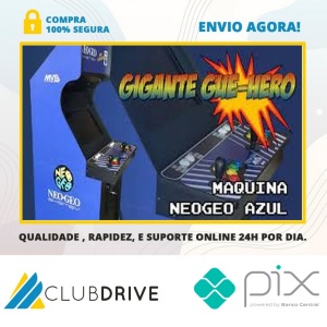 Eletrônica Para Arcades Fliperama - Gigante Gue-Hero