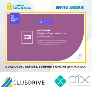 Wordpress Criação de Lojas Virtuais com Woocommerce 2021 - Treinaweb  