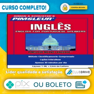 Pimsleur: Inglês Para Brasileiros (Áudio) - Paul Pimsleur  